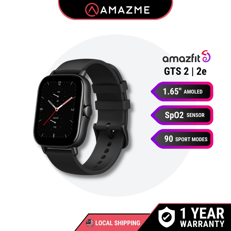 Amazfit GTS 2 | 2e Smart Watch GPS Waterproof Magnetic Charging 3D ...