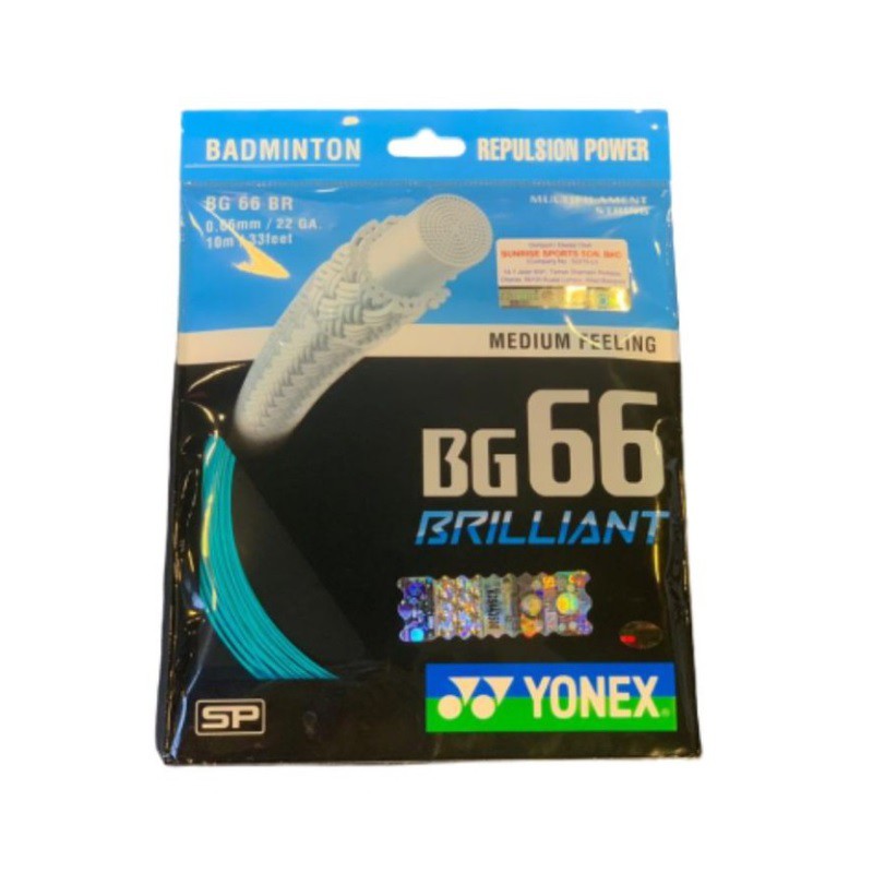 Yonex BG66 Brilliant Badminton String [100% Original from Sunrise ...
