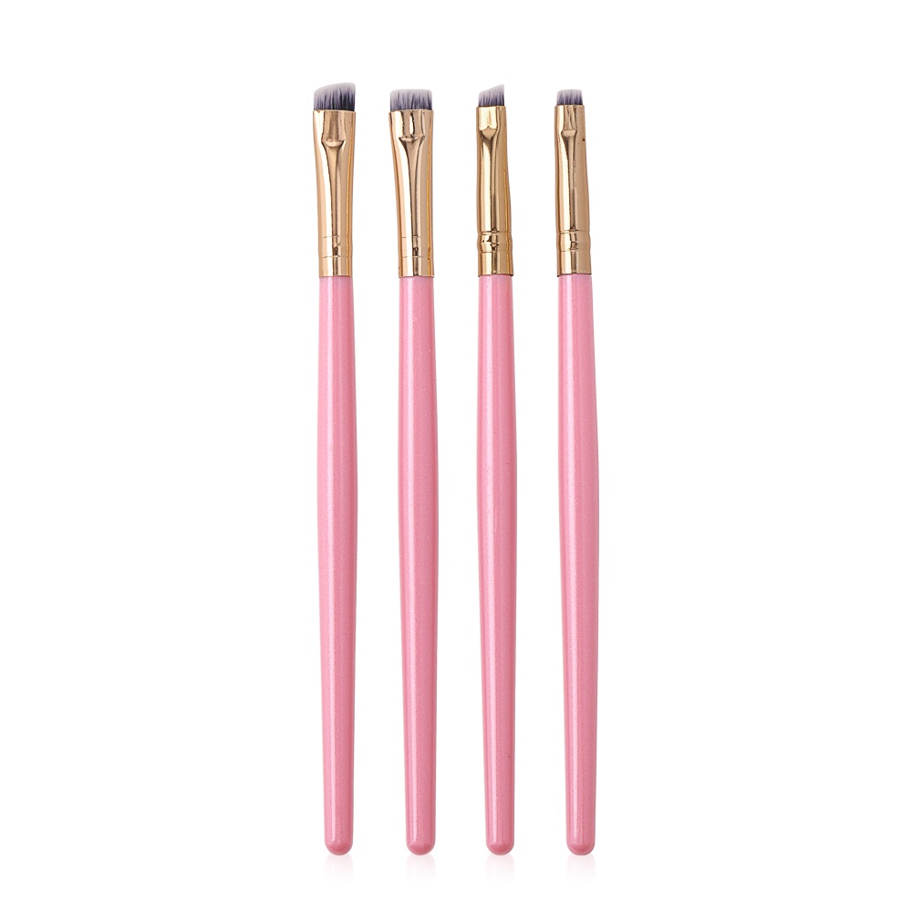 MAANGE 4Pcs Eye Makeup Brush Set Eyebrow Brush Eyeliner Brush Soft