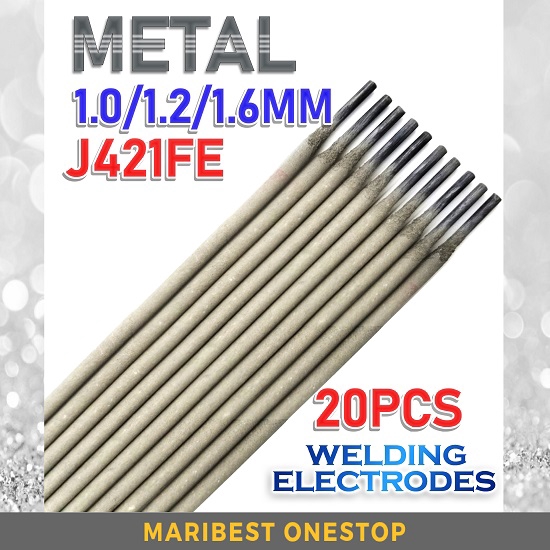 20Pcs 1.0MM/1.2MM/1.6MM*250MM J421FE CARBON STEEL SUPER FINE METAL ...