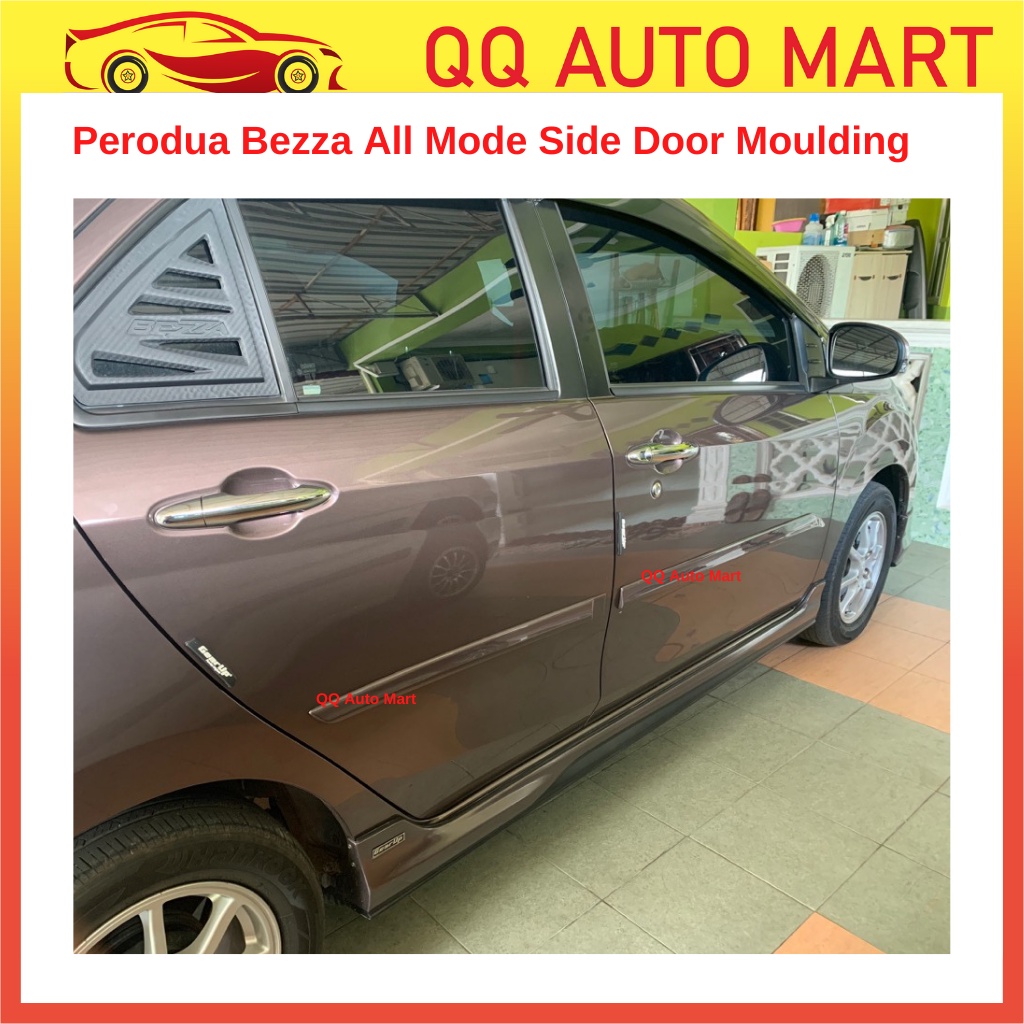 Perodua Bezza 20162022 Side Door Moulding/Door Moulding With Color Shopee Malaysia