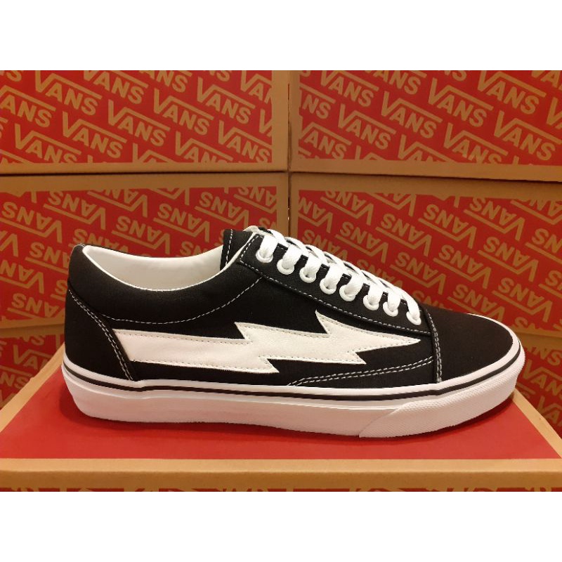 Vans with lightning bolt best sale on side