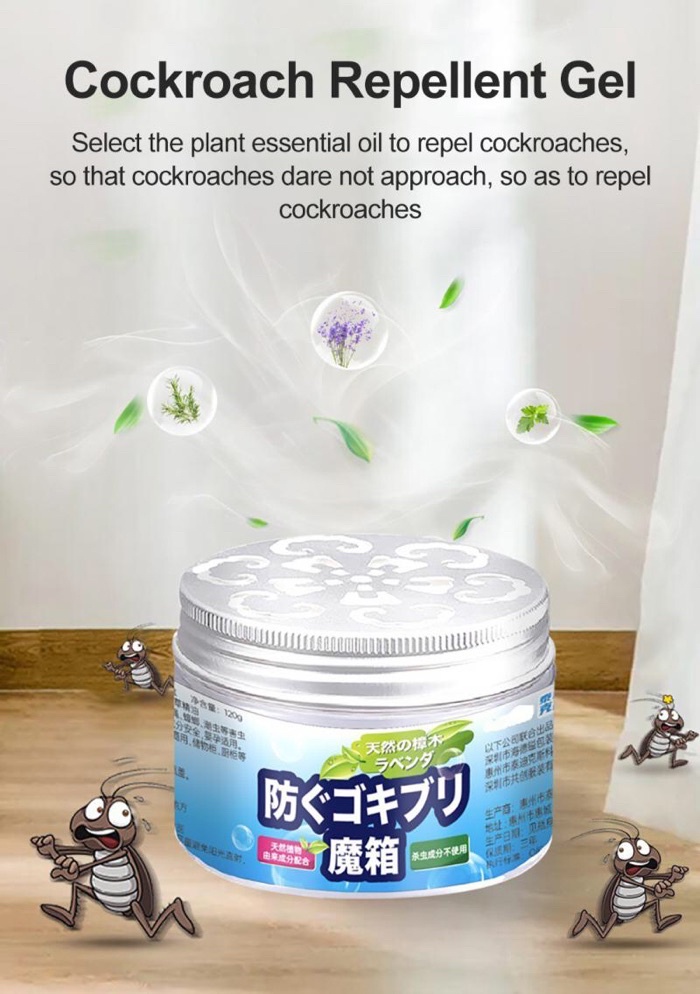 【驱苍蝇蟑螂】 Anti Flies Cockroach Gel Penghalau Lipas dan Lalat Air ...