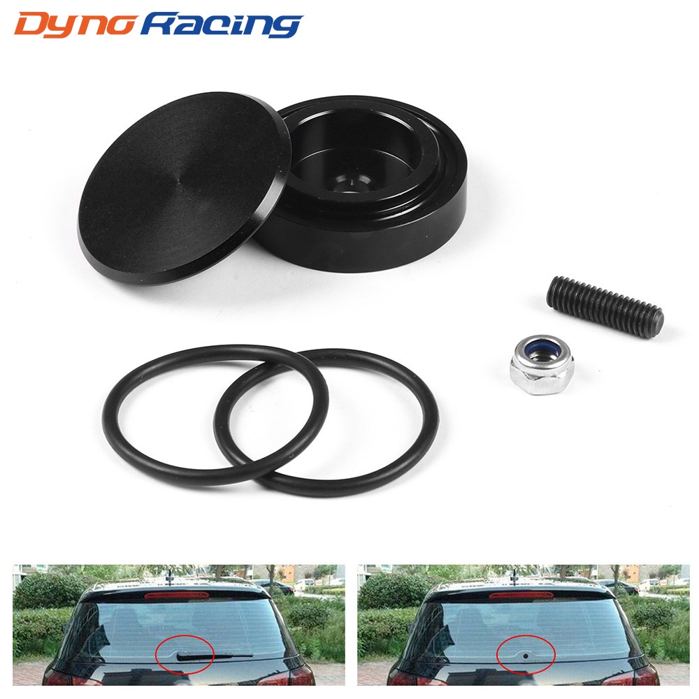 1 Set Aluminum Car Rear Wiper Delete Kit Plug Cap for Honda Civic Acura Integra Car Accessories
