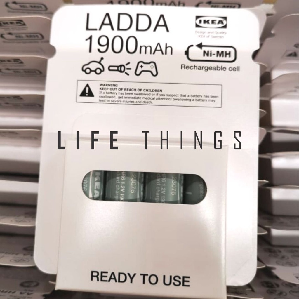 IKEA LADDA Rechargeable AA/AAA battery, STENKOL/VINNINGE/TJUGO Battery