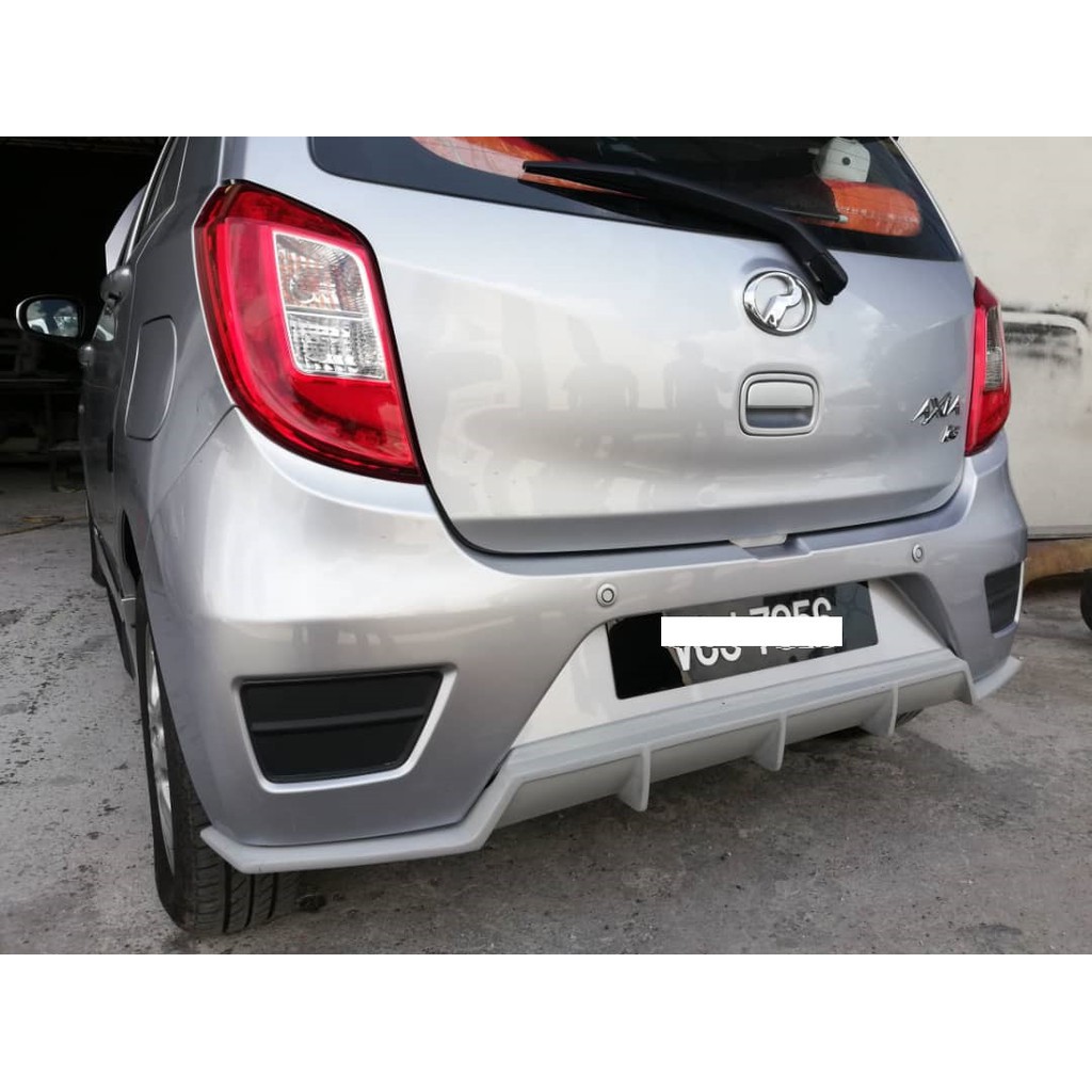 Perodua Axia 2014-2017 Rear Diffuser lip | Shopee Malaysia