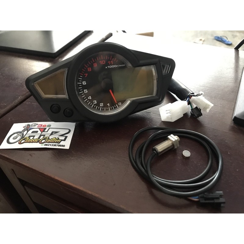 The imported koso rx1 speedo meter Speedometer is similar to the ...