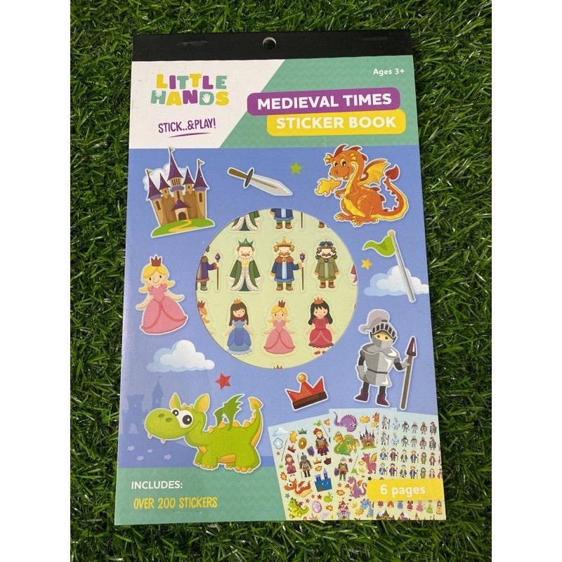 LH Medieval Time Sticker Book | Shopee Malaysia