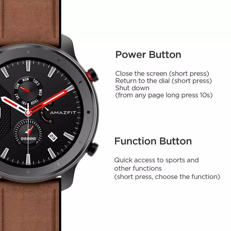 Amazfit gtr 47mm global version best sale
