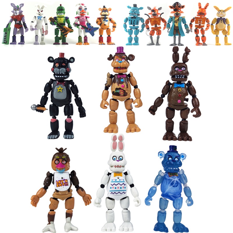 2022 Game Five Nights At Freddy'S Action Figure with Light Movable ...