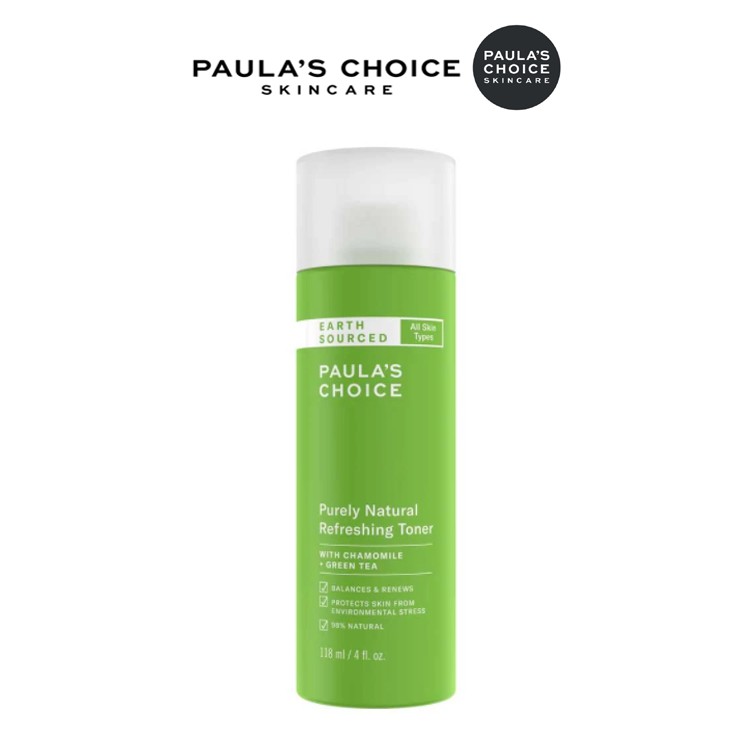 Paula's Choice EARTH SOURCED Purely Natural Refreshing Toner | Shopee ...