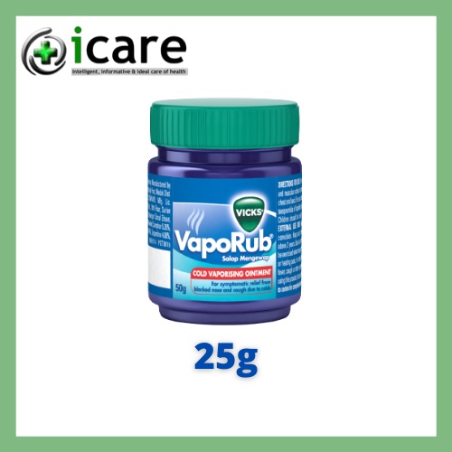 VICKS VAPORUB 25G ( EXP DATE 01/2026 ) Shopee Malaysia