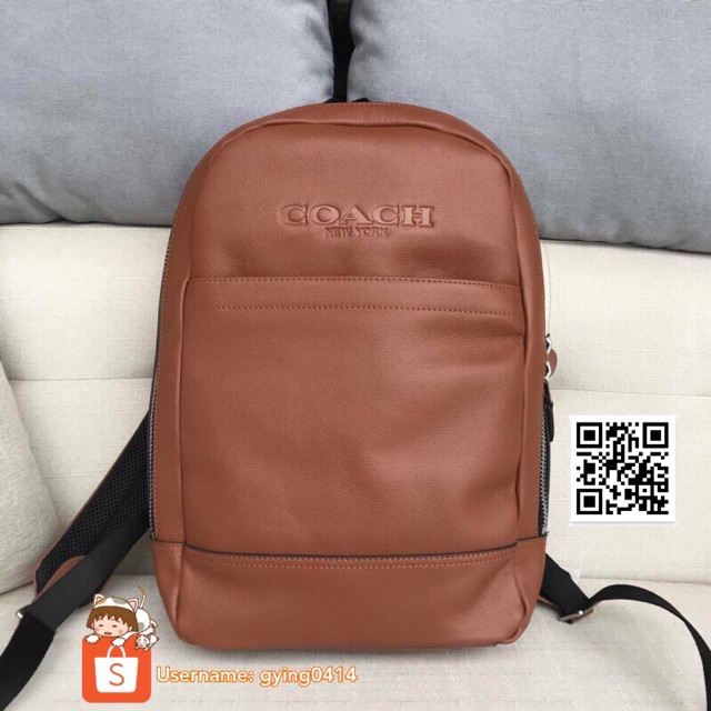 Coach charles outlet slim backpack