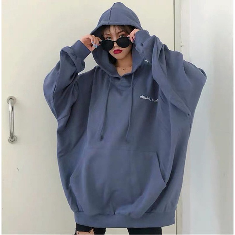 Sale Sweater HOODIE Women CHUKE STUDIO HOODIE OVERSIZE SIZE Jumbo HOODIE Shopee Malaysia