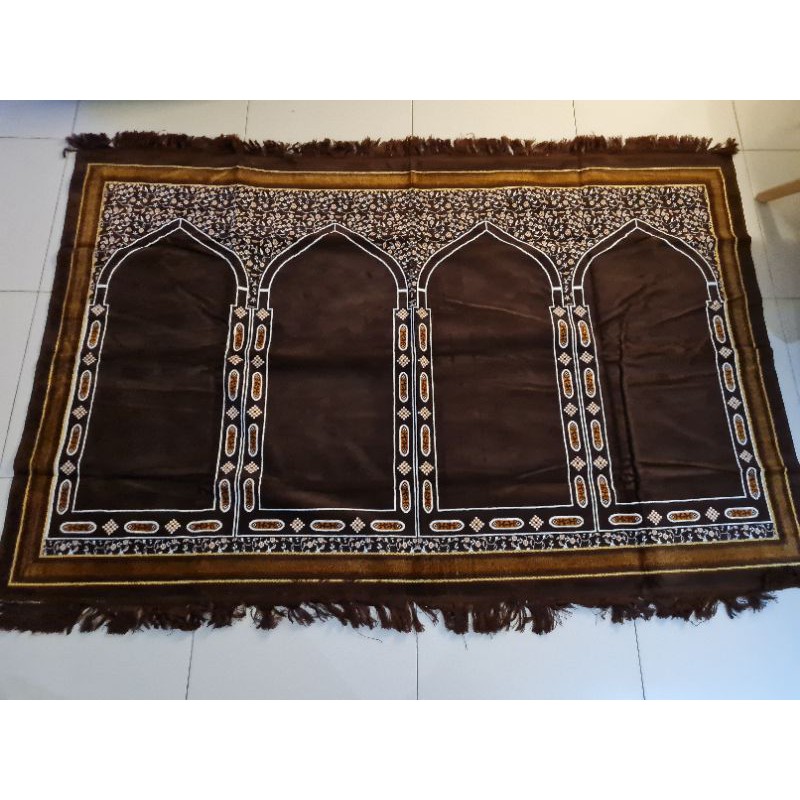 SEJADAH MUSOLLA (4 SAF) | Shopee Malaysia