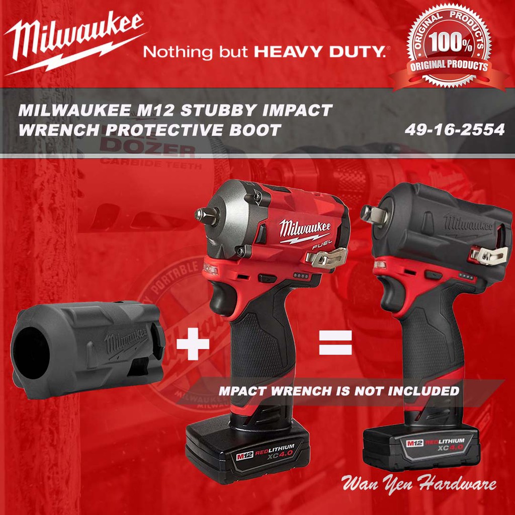 Milwaukee m12 stubby online boot