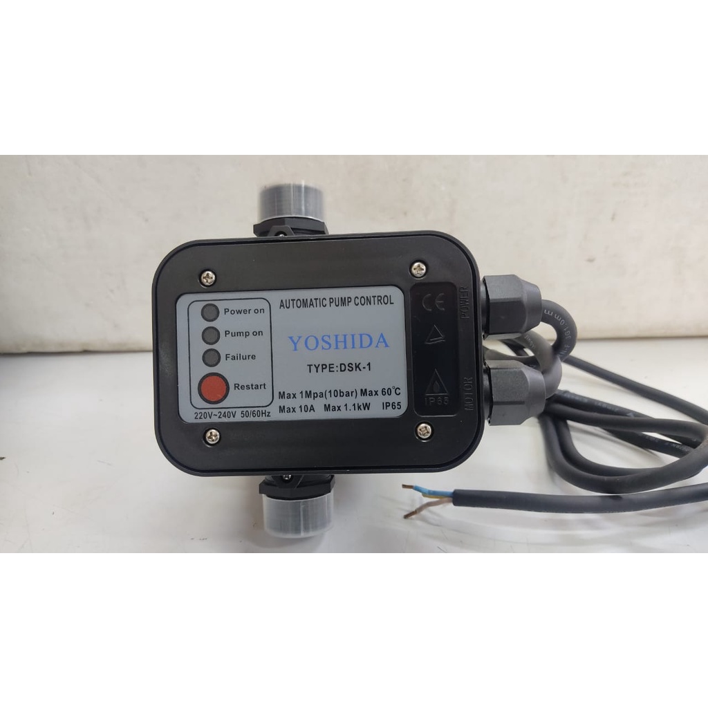 Yoshida" Automatic Water Pump Pressure Controller Switch Unit | Shopee ...