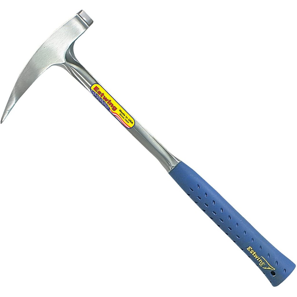 Estwing 22 Oz. Pointed Tip Rock Pick - Leather Grip - Wild Tide