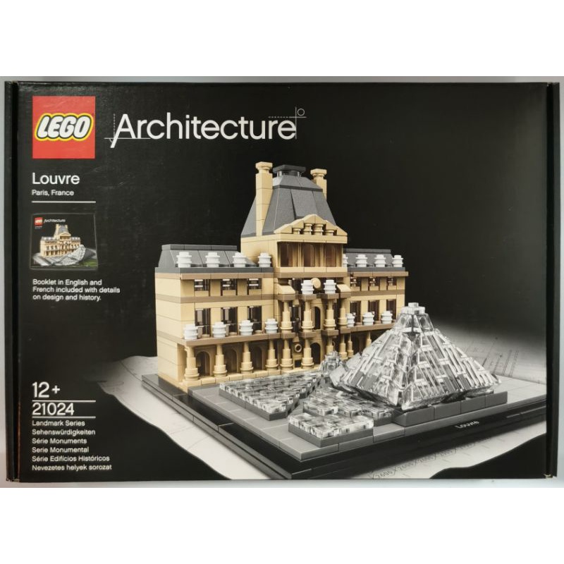 LEGO ARCHITECTURE LOUVRE 21024 Shopee Malaysia