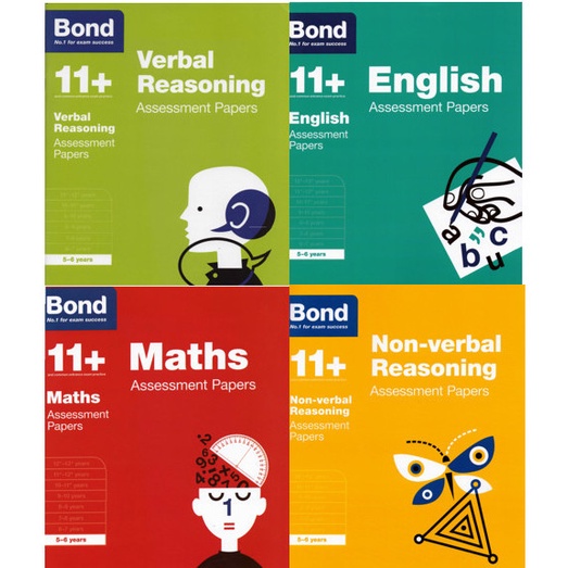 【E-book】Oxford Bond 11+ Assessment Papers (5-6 / 6-7 /7-8/8-9 years ...