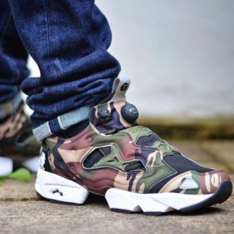 AAPE by A BATHING APE x Reebok Pump Fury Camo