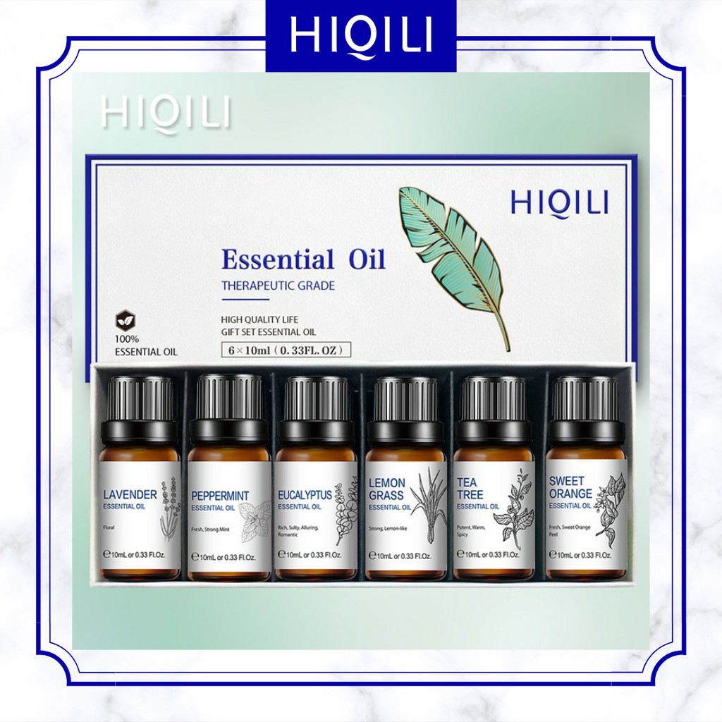 HIQILI Bergamot Essential Oil,100% Pure Natural Premium for Diffuser,  Massage - 10ml