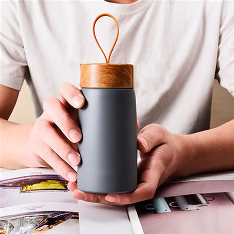 Insulated Coffee Mug 304 Stainless Steel Tumbler Water Thermos Vacuum Flask  Mini Water Bottle Portable Travel Mug Thermal Cup