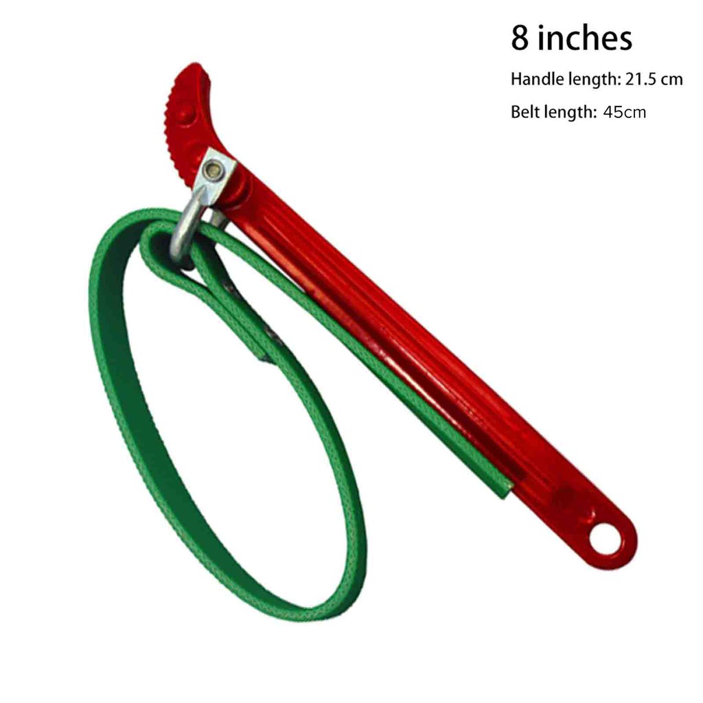 Forged Steel Belt Type Oil Filter Wrench Pembuka Minyak Engine Servis Kereta Install Car Pipe Fitting Machine 12 Shopee Malaysia