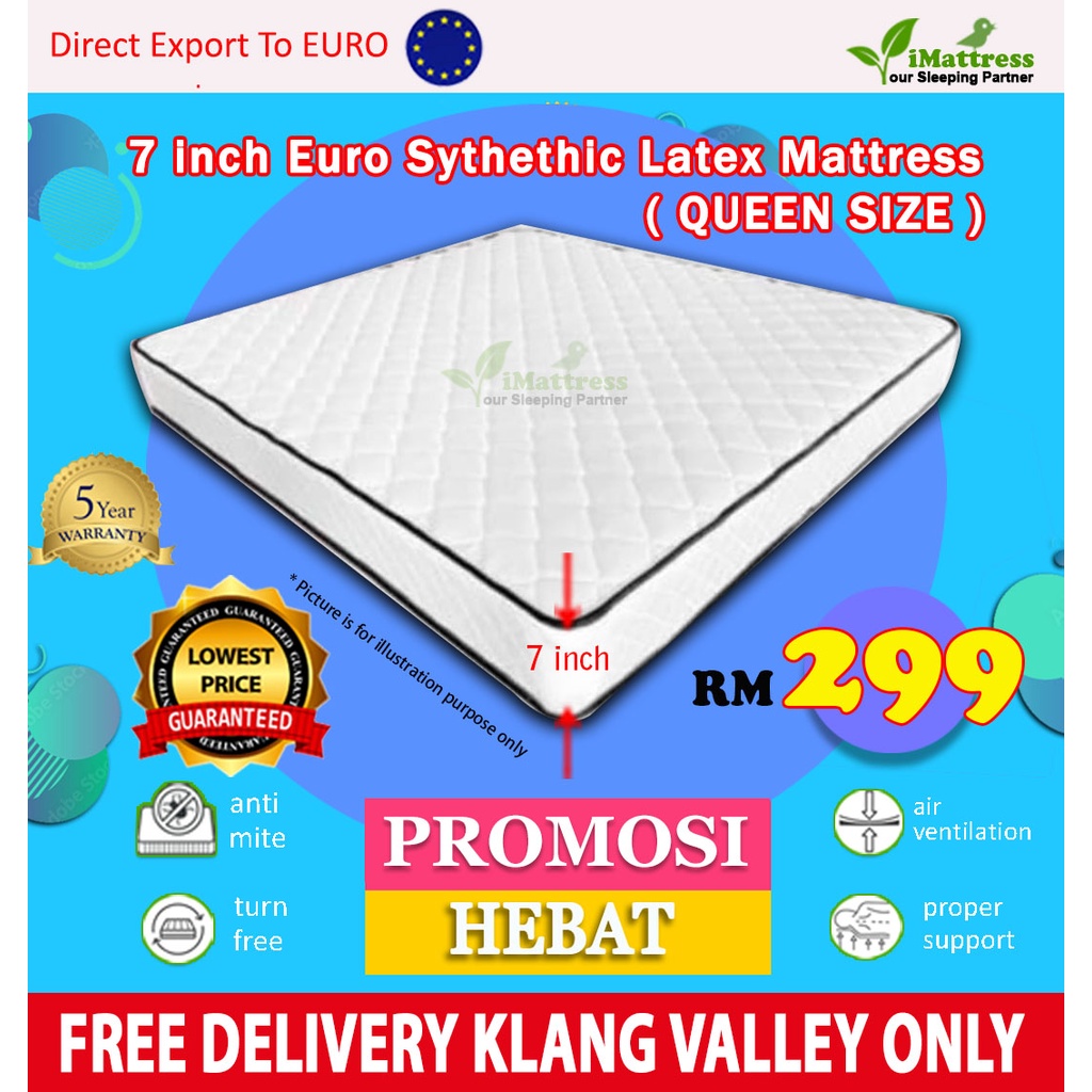 ( AVAILABLE FOR KL&KLANG VALLEY ONLY )7 Inch I Mattress Unidream series