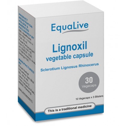 EQUALIVE LIGNOXIL VEGECAP 3 BLISTERS X 10'S (TIGER MILK MUSHROOM ...