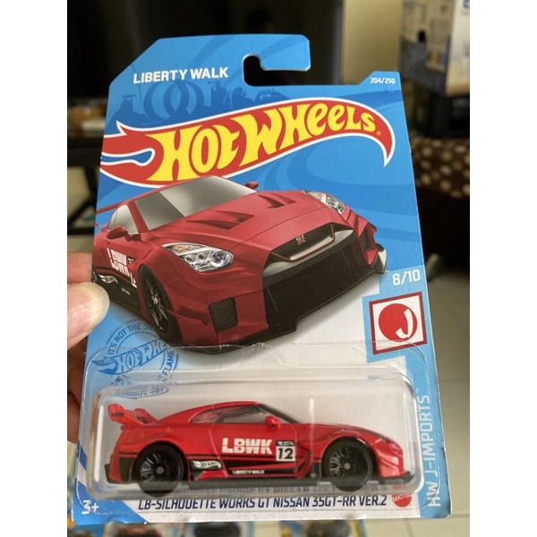 Hot Wheels Lb Silhouette Works Gt Nissan Gt Rr Ver Lbwk Shopee Malaysia