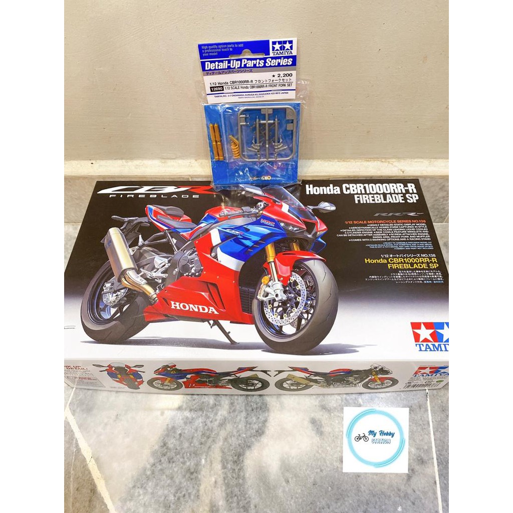 Tamiya 1/12 Honda CBR1000RR-R Fireblade SP Plastic Model Kit – 14138