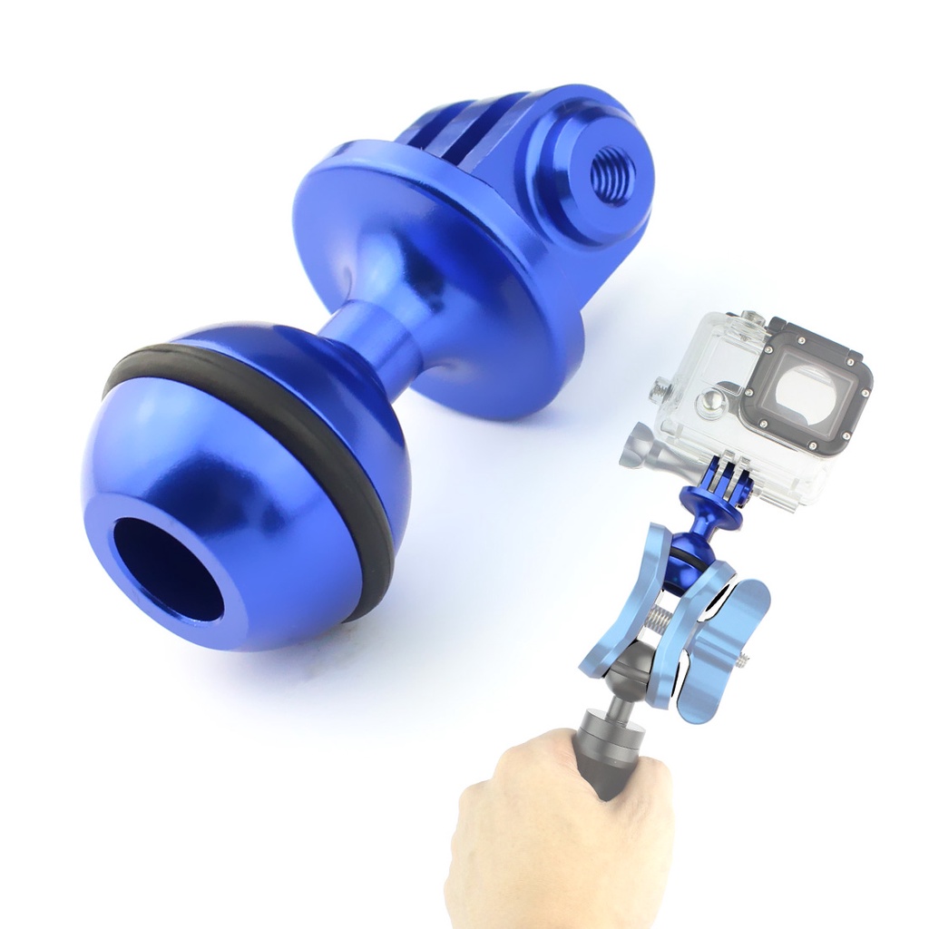 XT-XINTE Metal 360 Degree Rotation Ball Head Mount Tripod 2.5CM ...