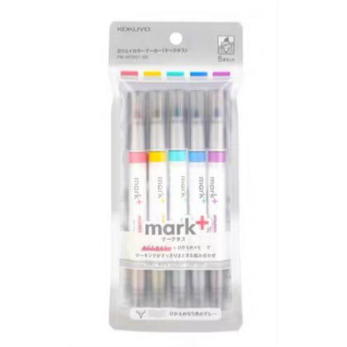 Kokuyo Mark+ Mark Plus 2 Way Marker Pen / Highlighter PM-MT200/ PM ...