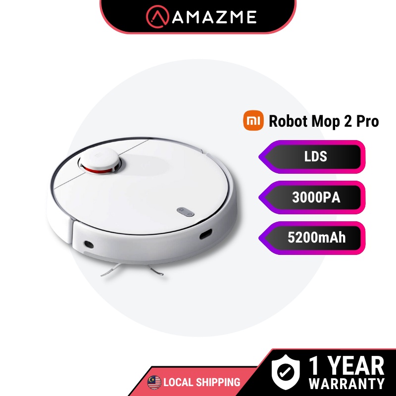 Xiaomi Mijia Mi Robot Vacuum-Mop 2 Pro LDS Laser Sweep + Mop Function ...