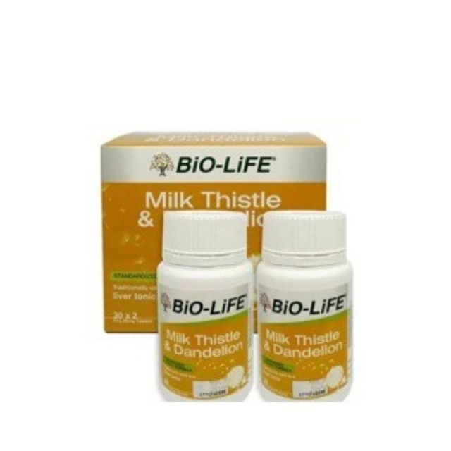 Biolife Milk Thistle & Dandelion tablets 30sx2 | Shopee Malaysia