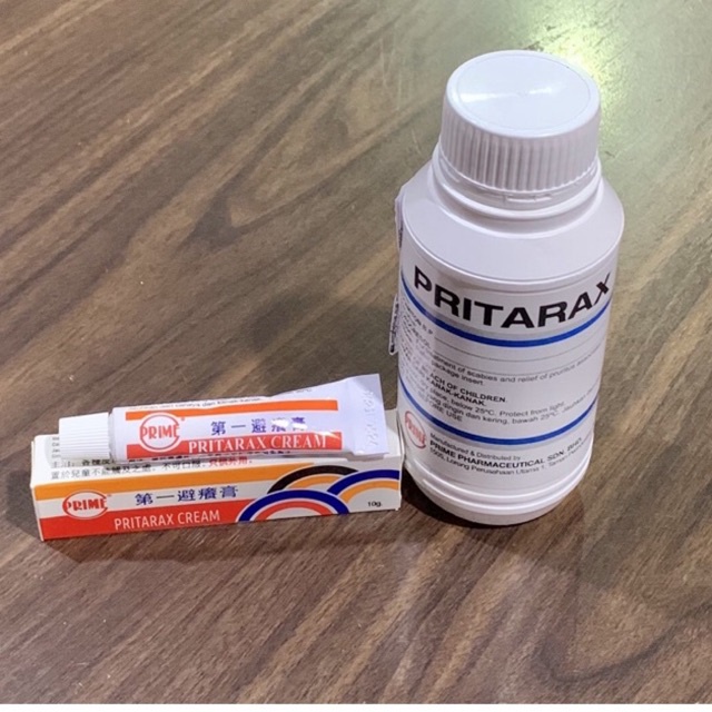 Rawatan Kudis Buta/scabies Pritarax/Crotamiton Lotion/cream expire 08/