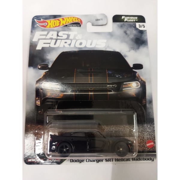 Hot Wheels Premium Fast & Furious Furious Fleet Dodge Charger SRT ...