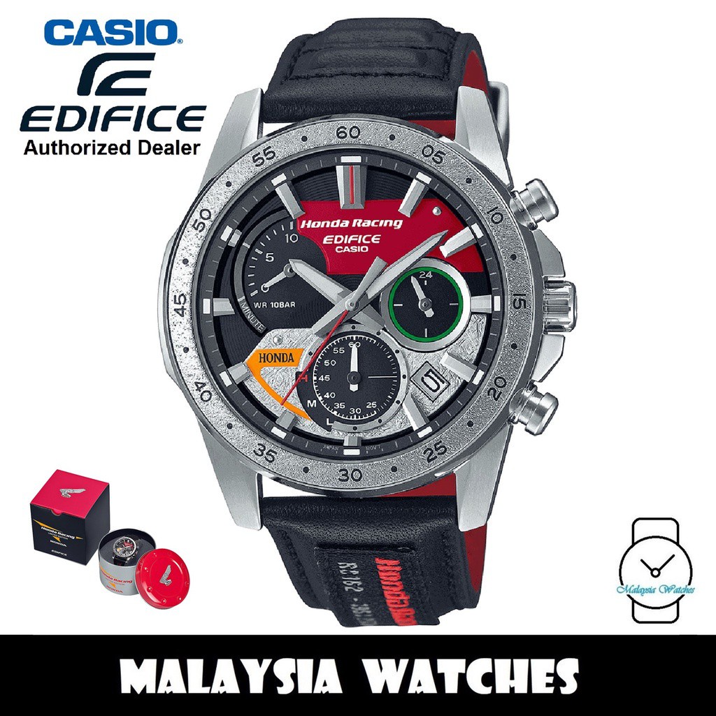 OFFICIAL WARRANTY) Casio Edifice EQS-930HR-1A Honda Racing OFFICIAL WARRANTY) Casio Edifice EQS-930HR-1A Honda Racing