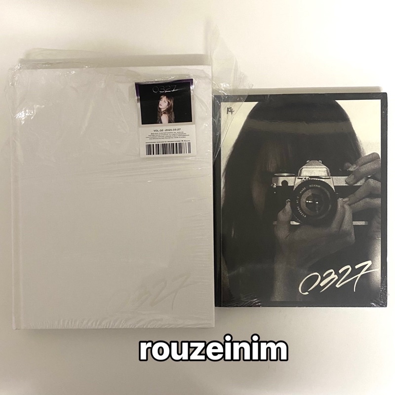 BLACKPINK LISA 0327 PHOTOBOOK 1 & 2 | Shopee Malaysia