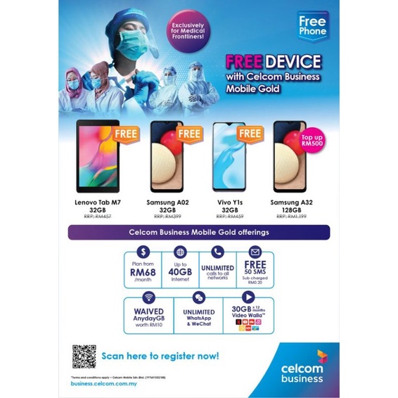 Celcom gold cheap rm68