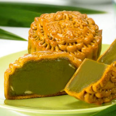 Kam Lun Tai KLT Golden Jade Mooncake Halal (4 Pcs) 錦綸泰 金翡翠月饼 Kuih Bulan ...