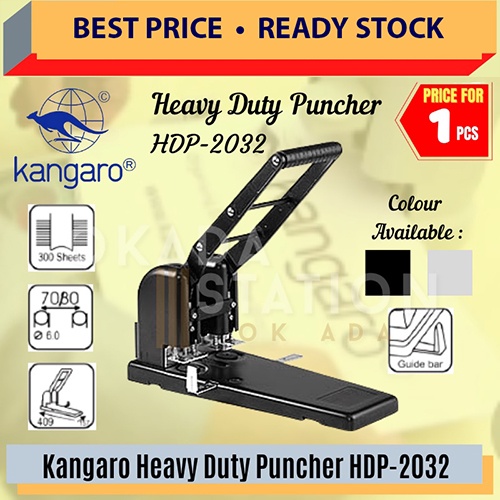 KANGARO HDP2032 HEAVY DUTY PUNCHER / Similar To MAX Puncher / Paper