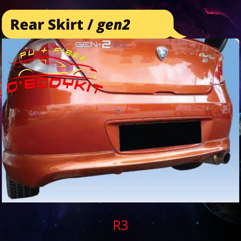 PROTON GEN2 FULLSET BODYKIT R3 WITH LAMP | Shopee Malaysia