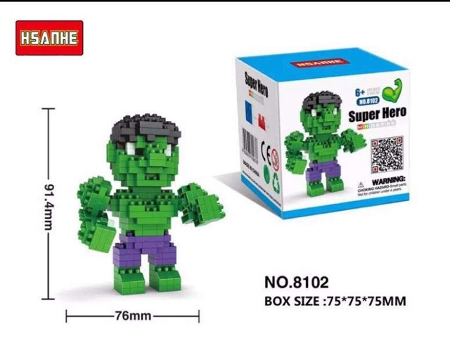 Hsanhe lego super hero outlet