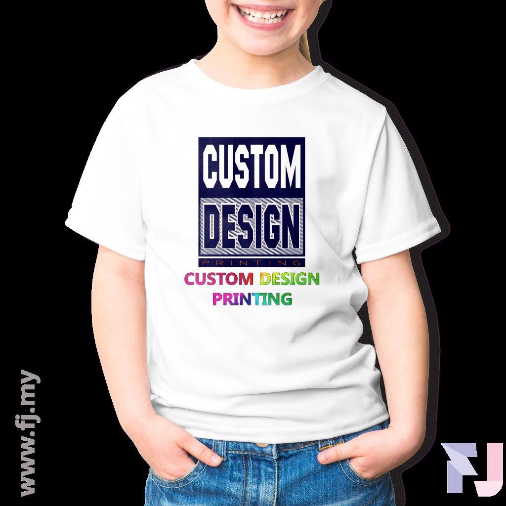 Custom Design Tshirt Printing Baby Rompers Kids Tshirt Adult