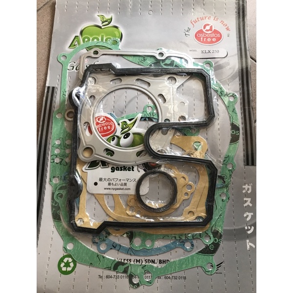 thumbnail image 2 of Exhaust Muffler Gasket For Kawasaki KLX250S & KLX250Sf (2006-2007, 2009-2014) – Caltric Graphite 2 of 5