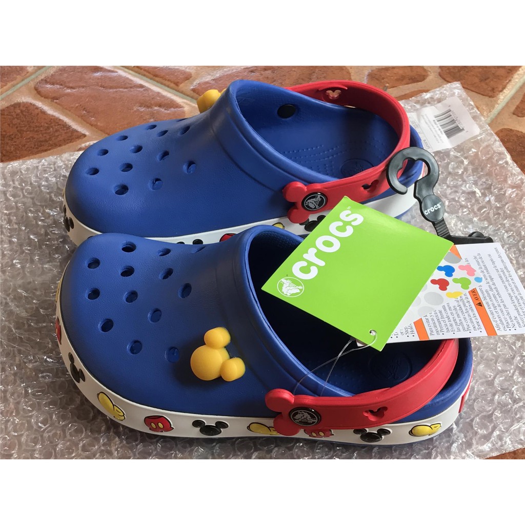 Crocs mickey clearance led