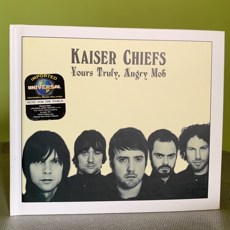 Kaiser Chiefs - Yours Truly Angry Mob (2007) (Imported CD+DVD) | Shopee ...