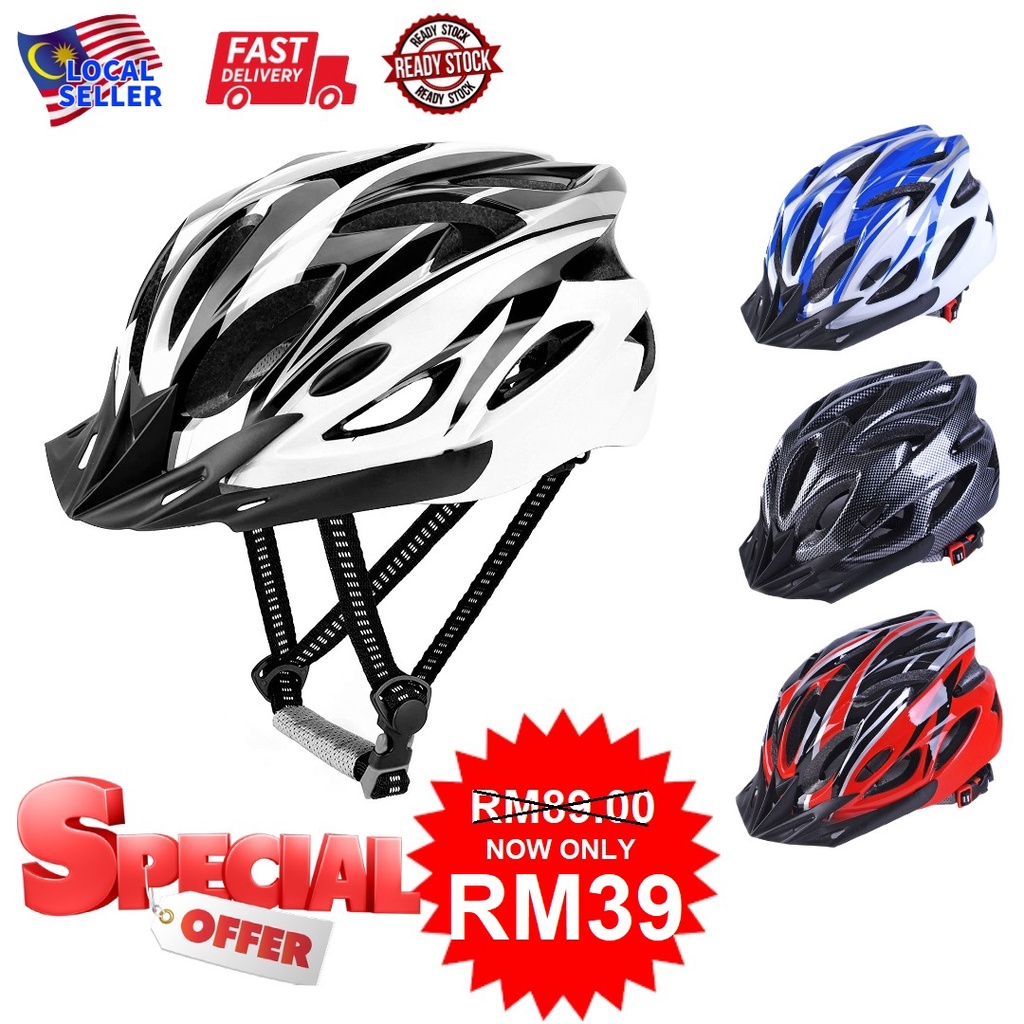 MALAYSIA LOCAL SELLER Cycling Helmets Z100 Road Bike MTB RB Mountain Bikes Bicycle Basikal folding bike foldie Helmet